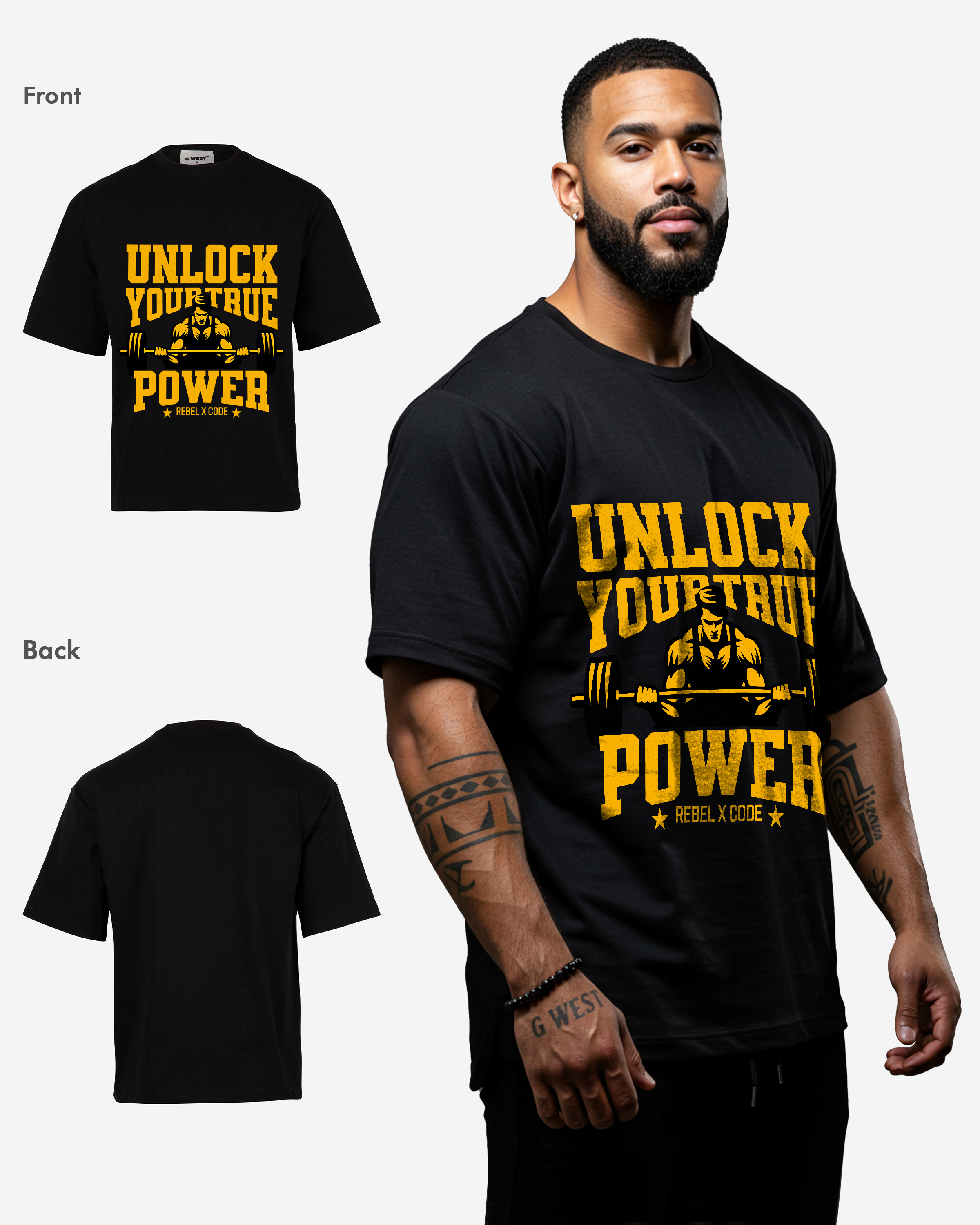 Unlock Your True Power Oversized T-shirt - Mens