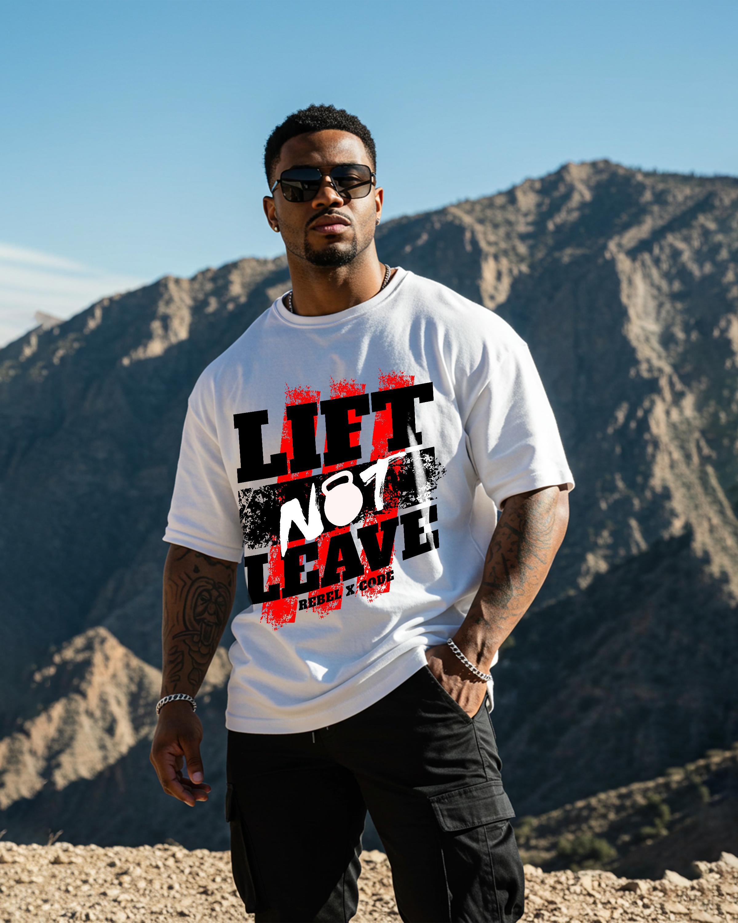 Lift Not Leave Oversized T-shirt - Mens