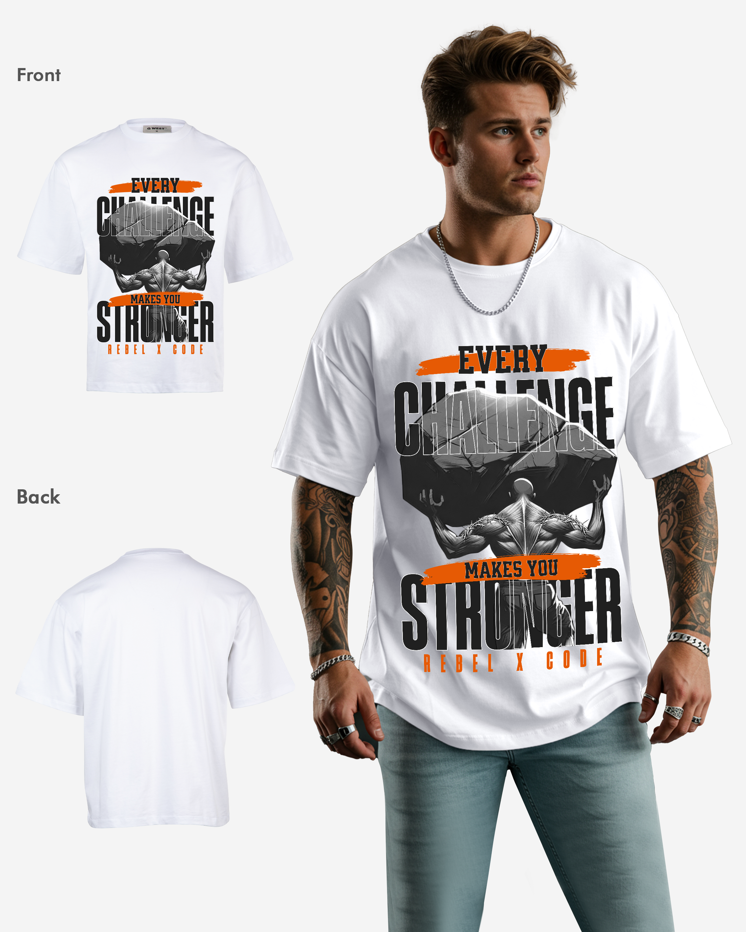 Strong Oversized T-shirt - Mens