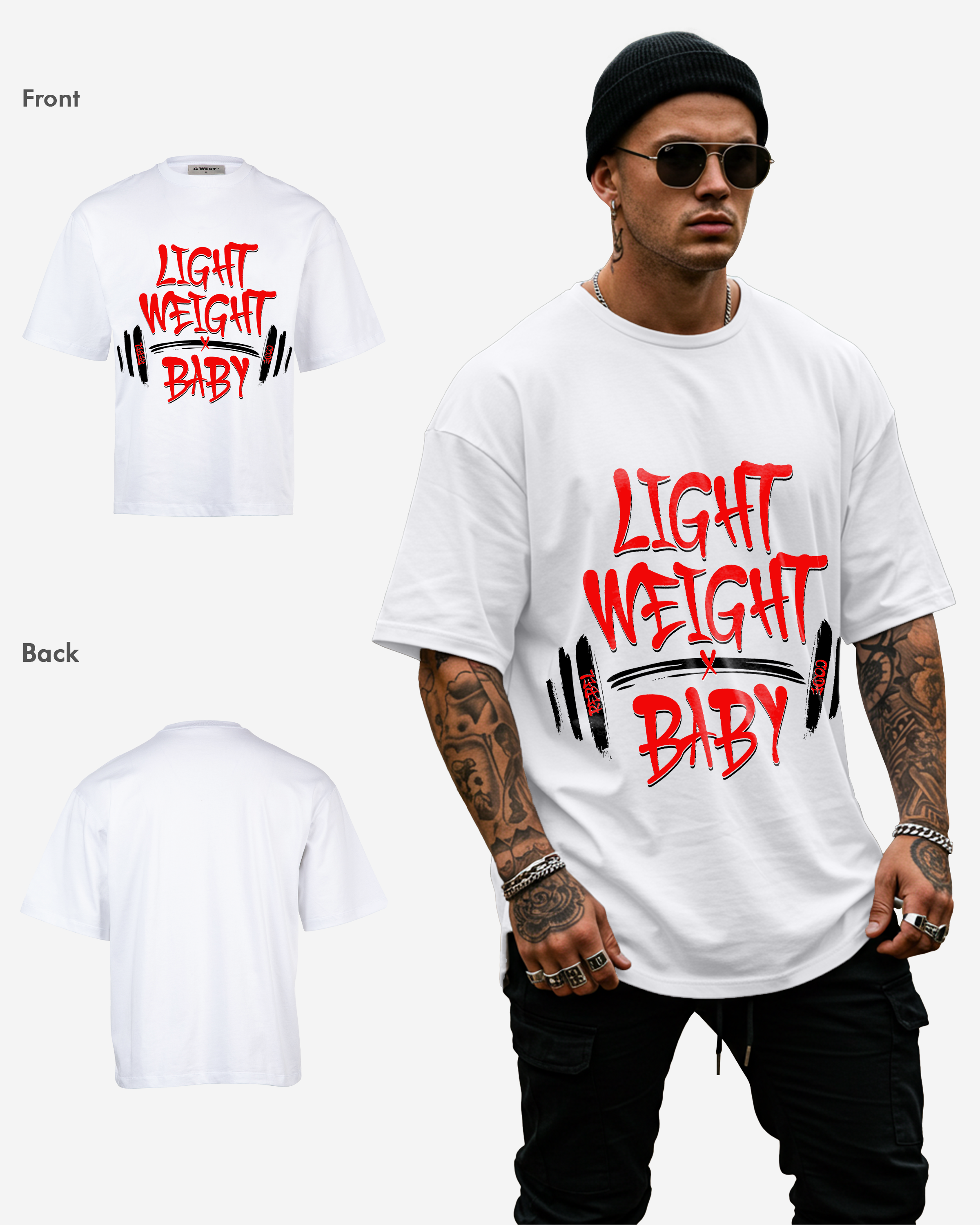 Light Weight Oversized T-shirt - Mens