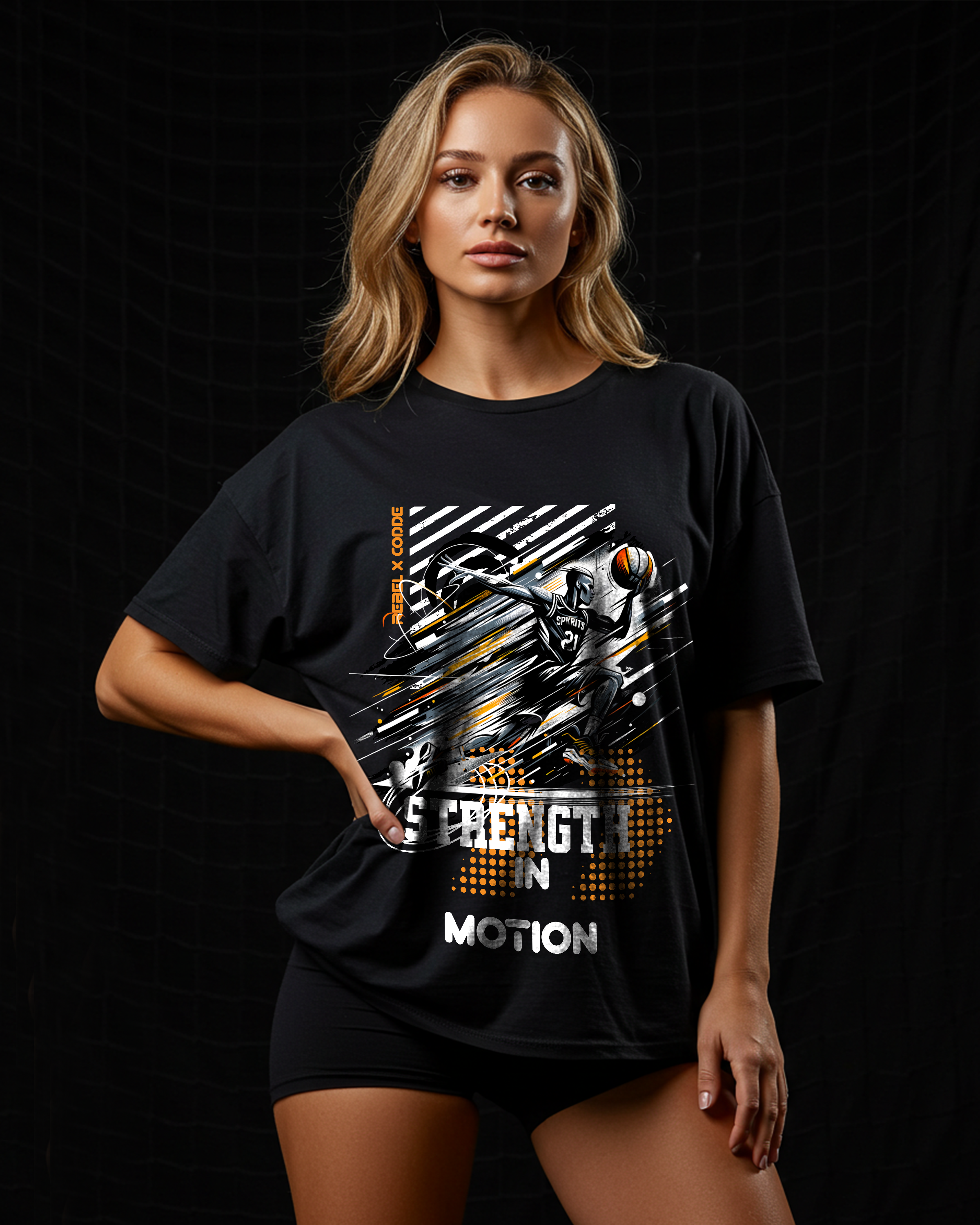Strength In Motion Oversized T-shirt - Womens