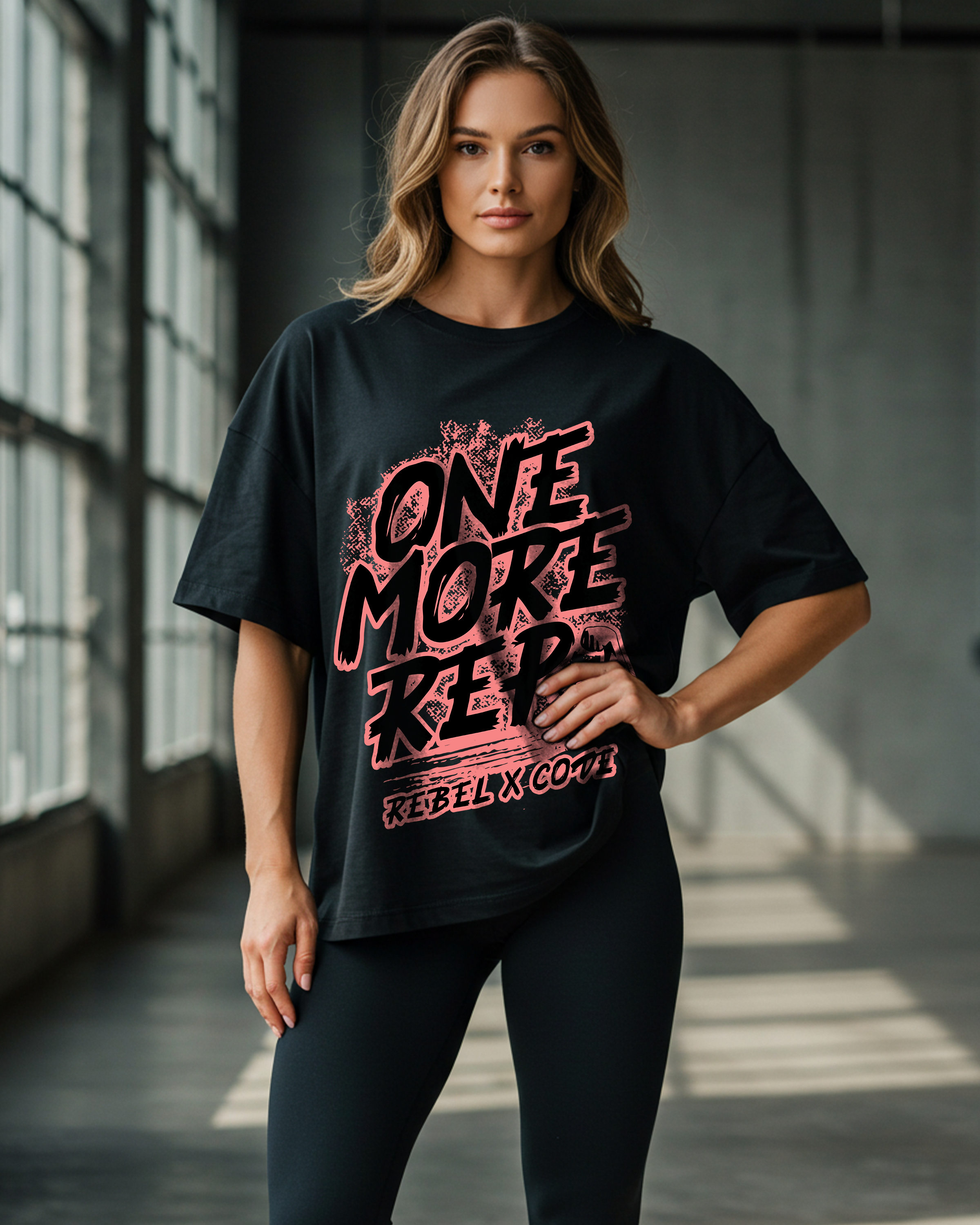 Rep Warrior Oversized T-shirt - Womens