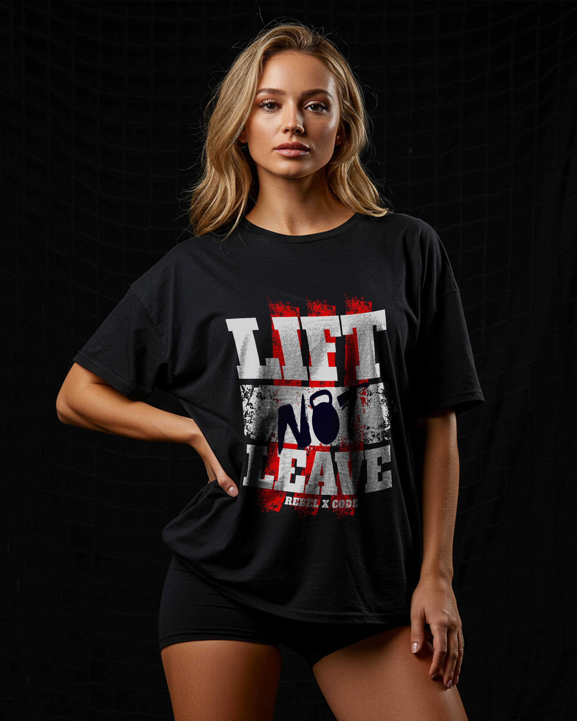 Lift Not Leave Oversized T-shirt - Womens