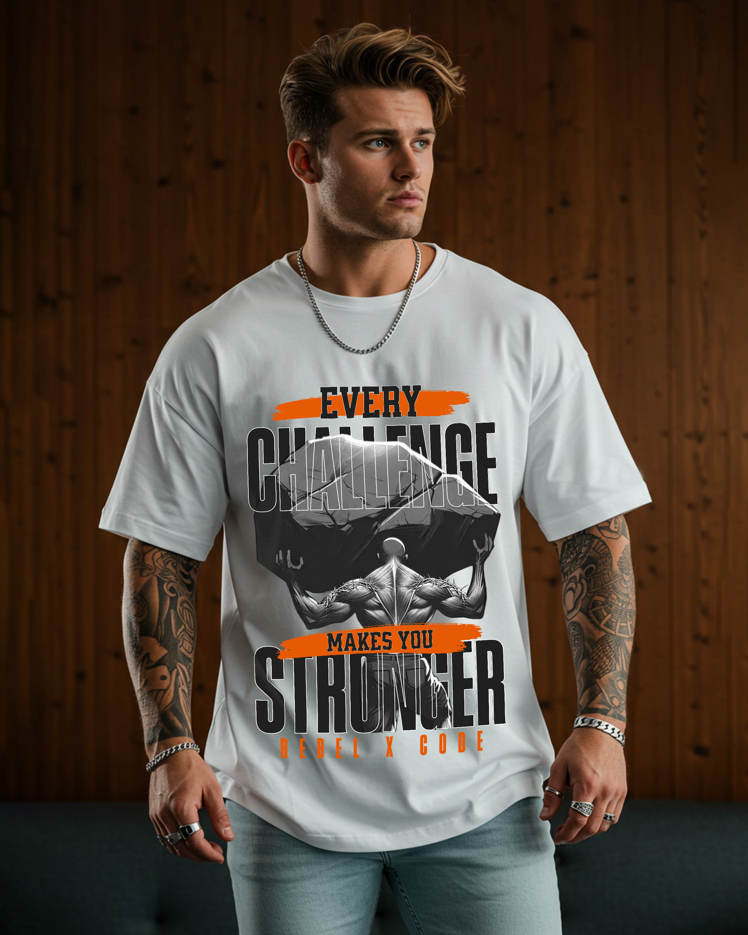 Strong Oversized T-shirt - Mens