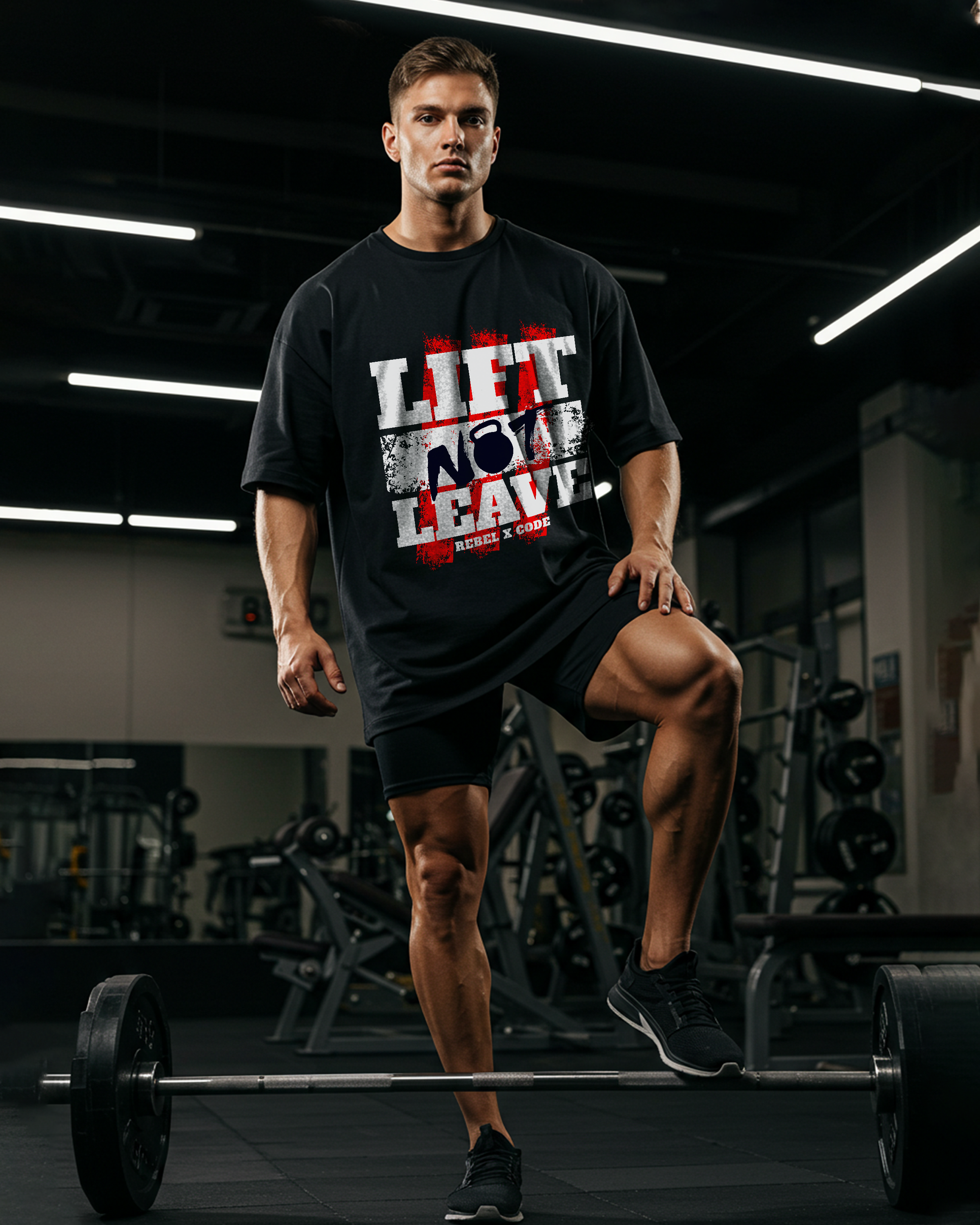 Lift Not Leave Oversized T-shirt - Mens