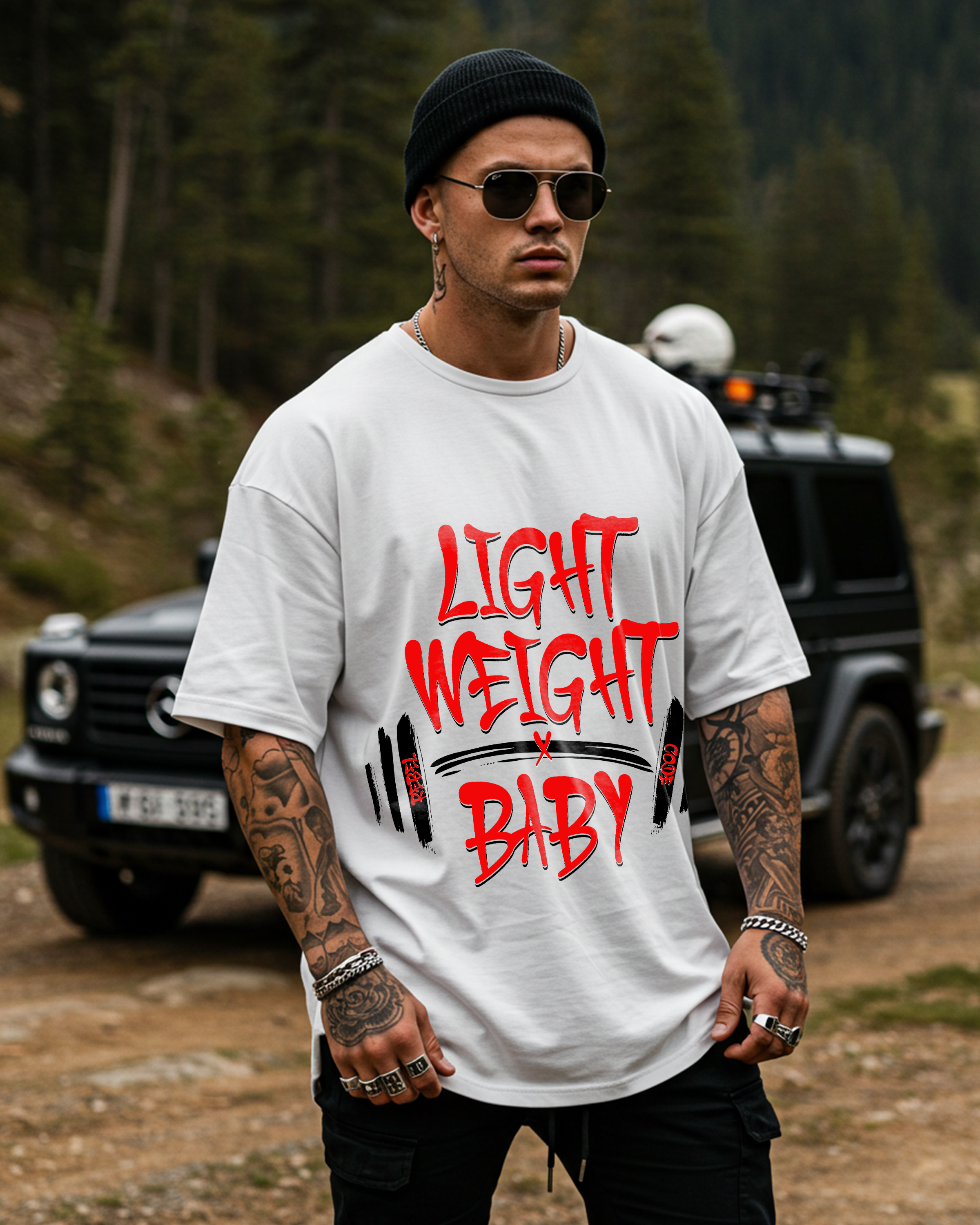 Light Weight Oversized T-shirt - Mens