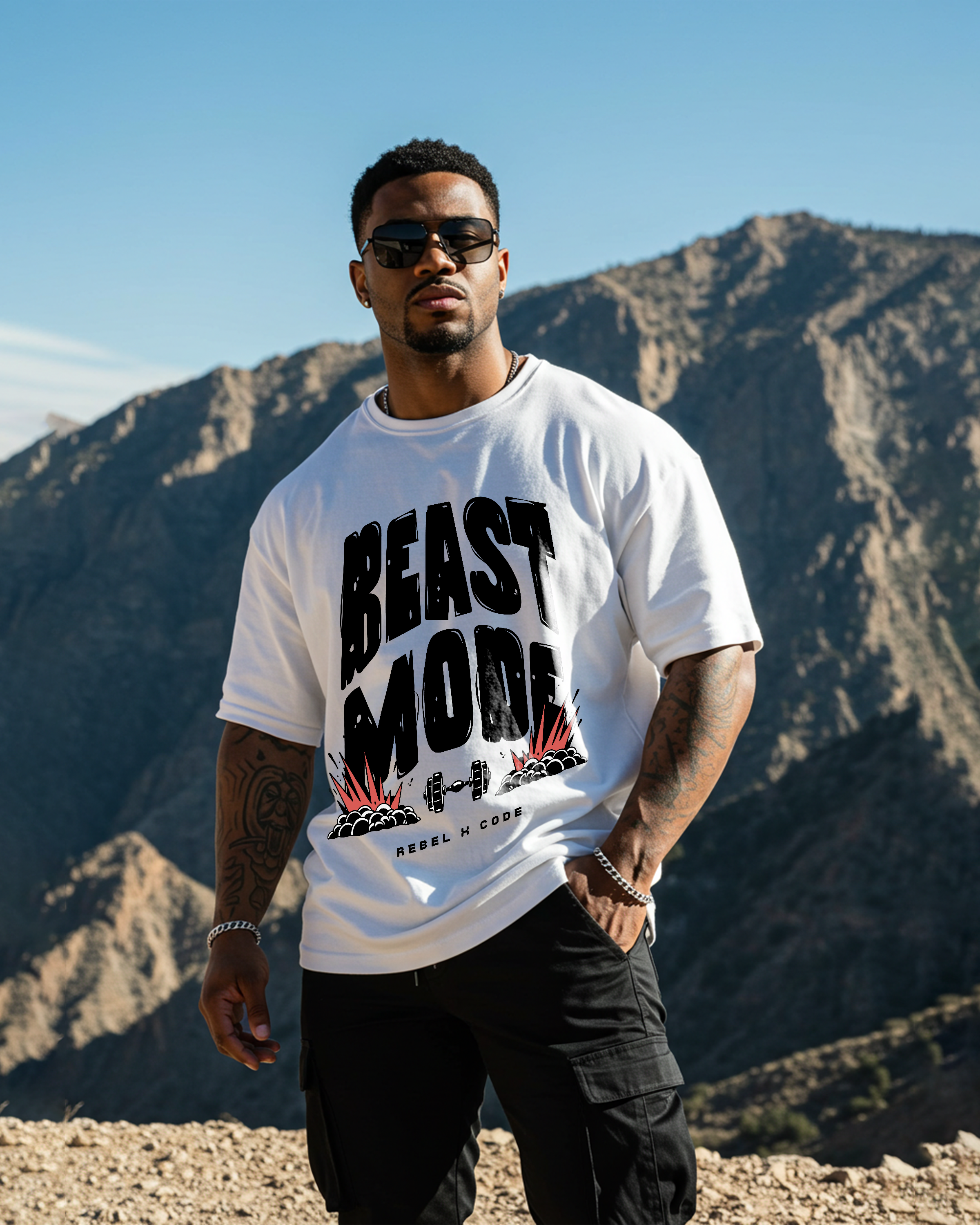 Beast Mode Oversized T-shirt - Mens