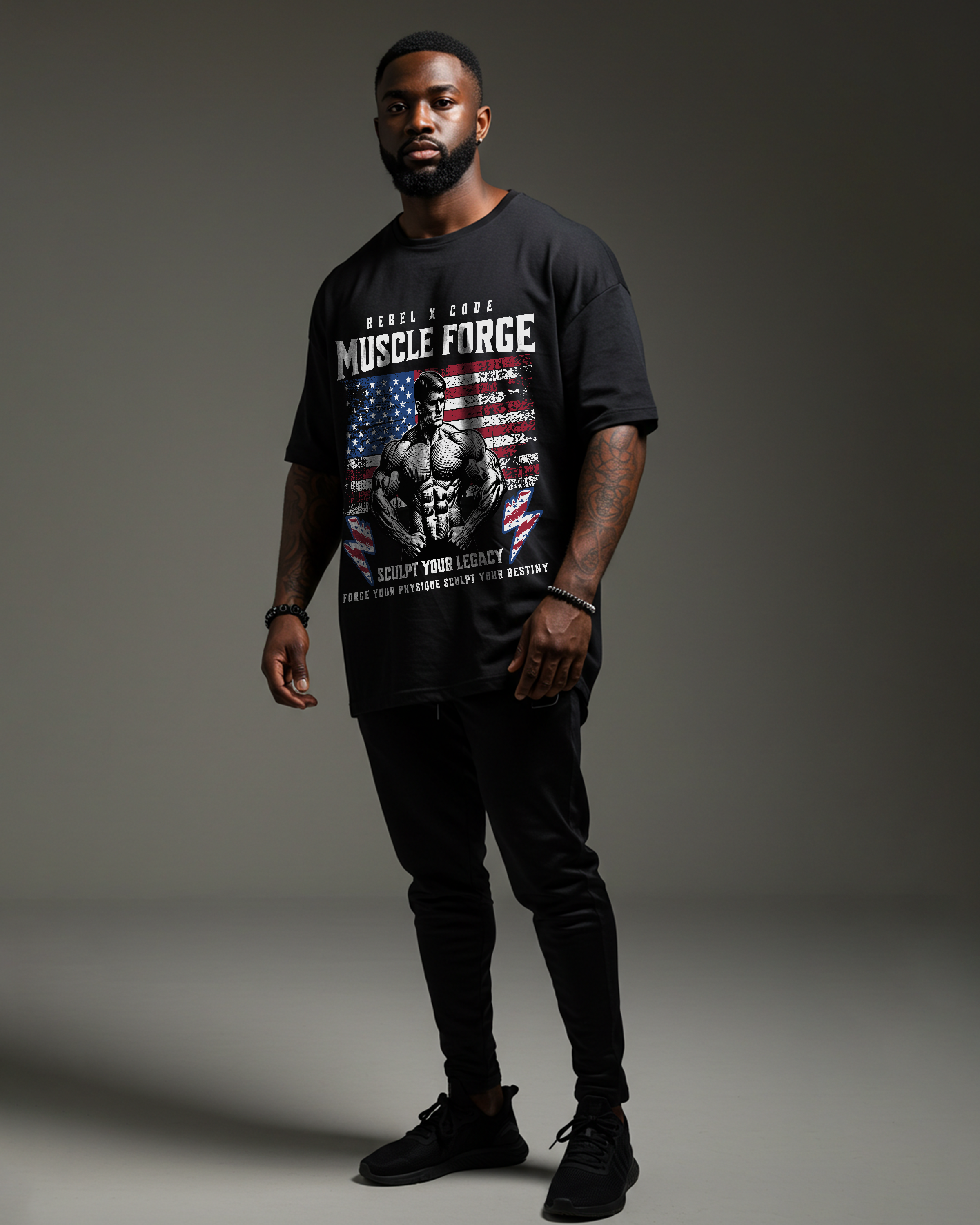 Sculpt Your Legacy Oversized T-shirt - Mens