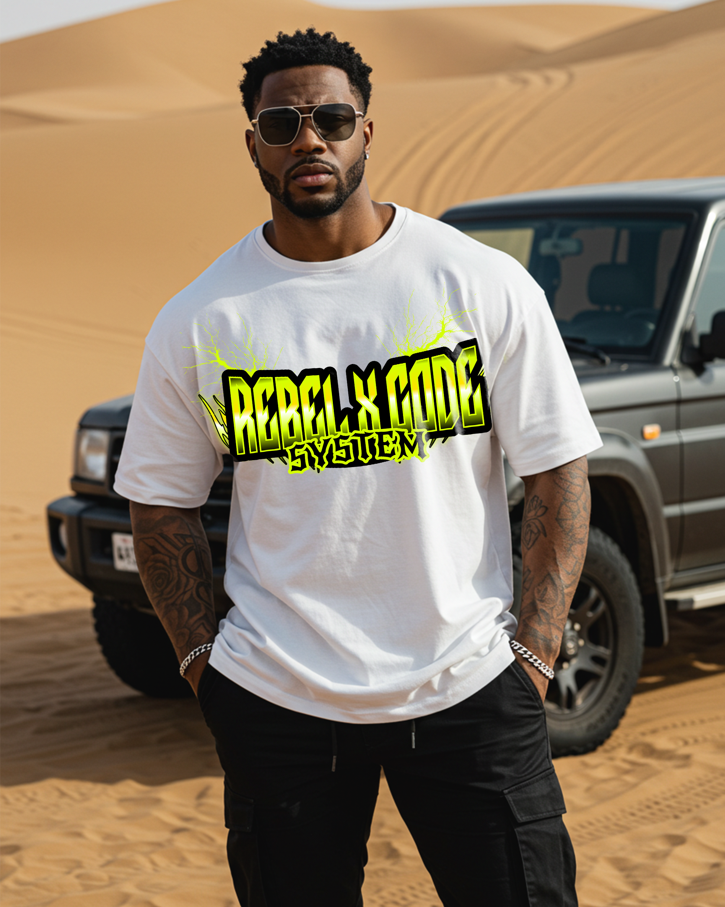 The Alpha Circuit Oversized T-shirt - Mens