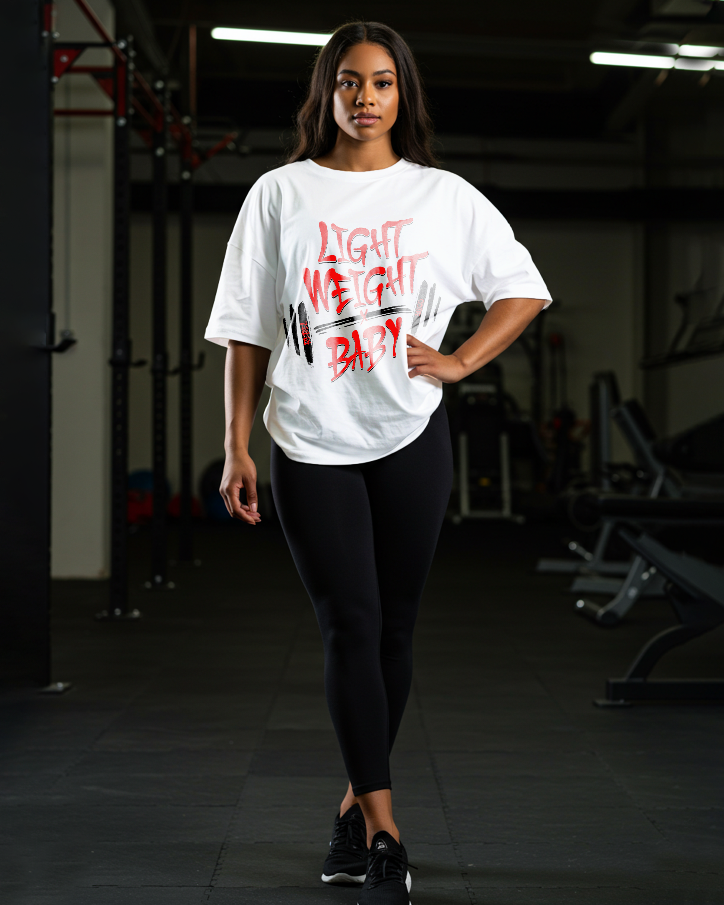 Light Weight Oversized T-shirt - Womens