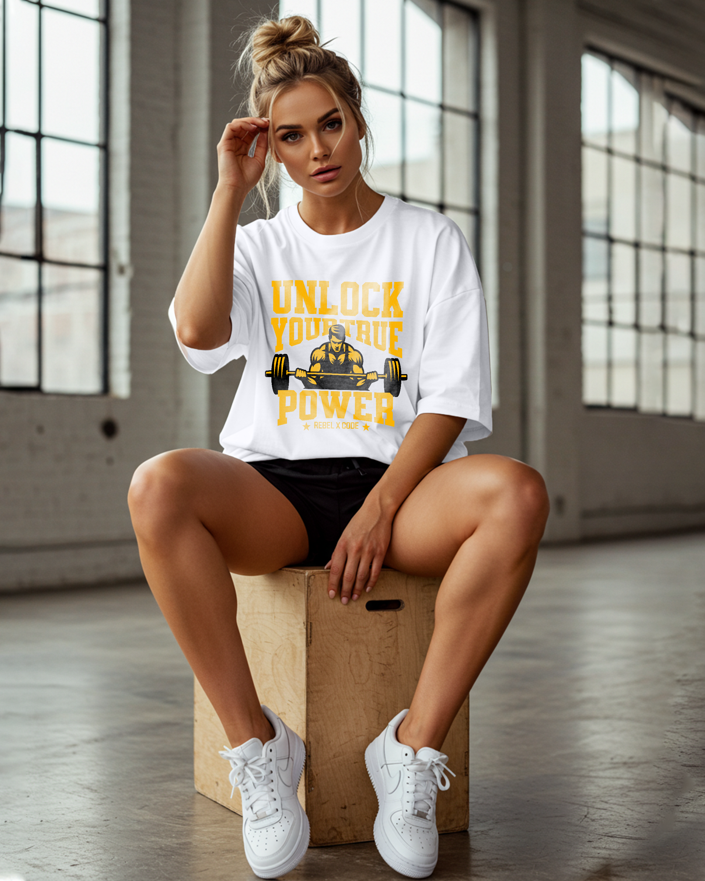 Unlock Your True Power Oversized T-shirt - Womens